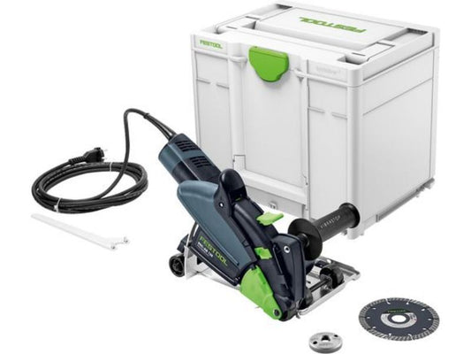 Festool diamantskærer på skinne